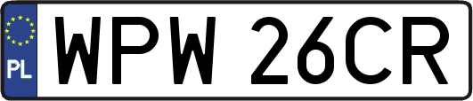 WPW26CR