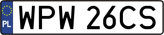 WPW26CS