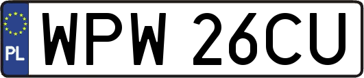 WPW26CU