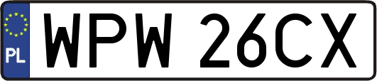 WPW26CX