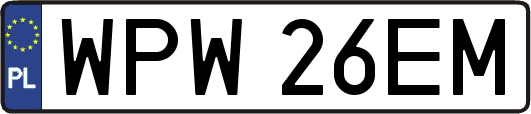 WPW26EM