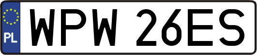 WPW26ES