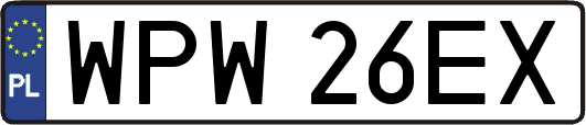 WPW26EX