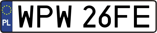WPW26FE