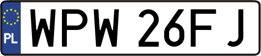 WPW26FJ