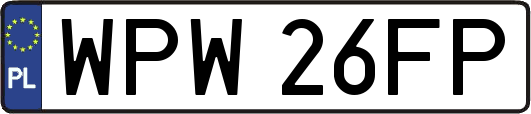 WPW26FP