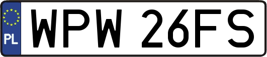 WPW26FS