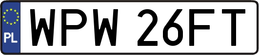 WPW26FT