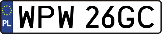 WPW26GC
