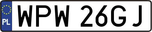 WPW26GJ