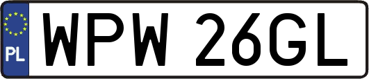 WPW26GL