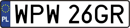 WPW26GR