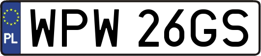 WPW26GS