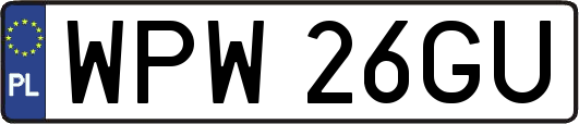 WPW26GU