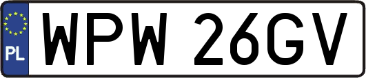 WPW26GV