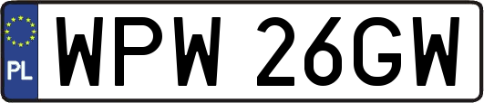 WPW26GW