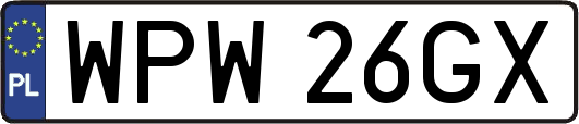 WPW26GX
