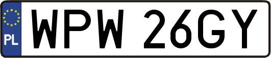WPW26GY