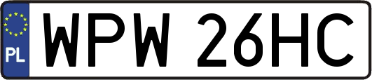 WPW26HC