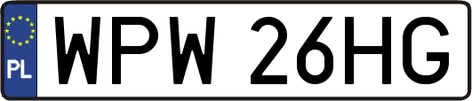 WPW26HG