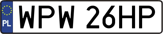 WPW26HP