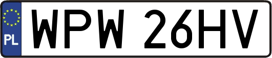 WPW26HV