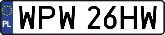 WPW26HW