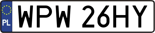 WPW26HY