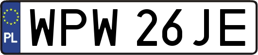 WPW26JE