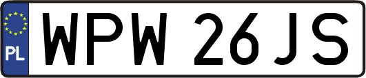 WPW26JS