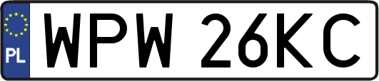 WPW26KC