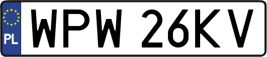 WPW26KV