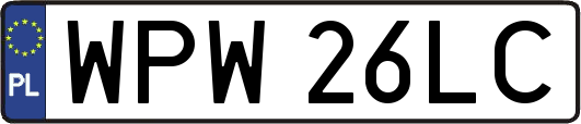 WPW26LC