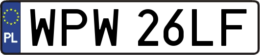 WPW26LF