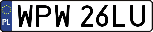 WPW26LU