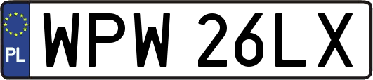 WPW26LX