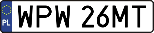 WPW26MT