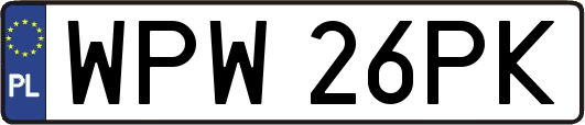 WPW26PK