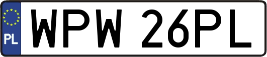 WPW26PL