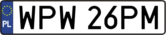 WPW26PM