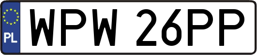 WPW26PP