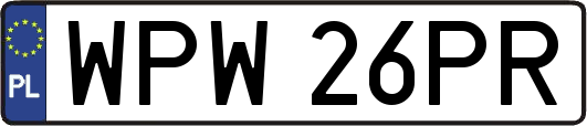 WPW26PR