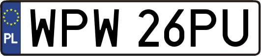 WPW26PU