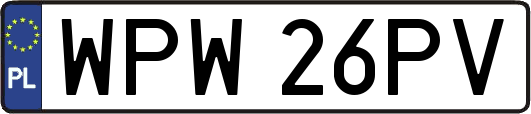 WPW26PV