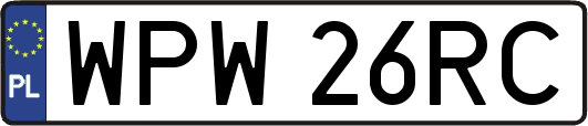 WPW26RC