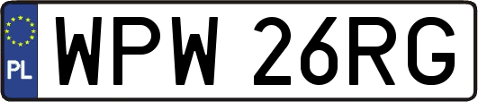WPW26RG