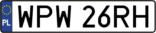 WPW26RH