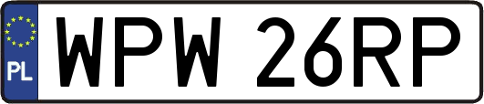WPW26RP