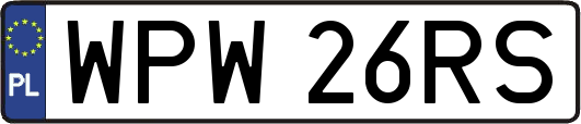 WPW26RS