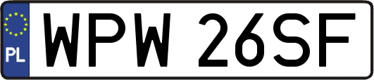 WPW26SF